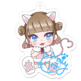 チビりな イラスト アクキー Nekorina Booth