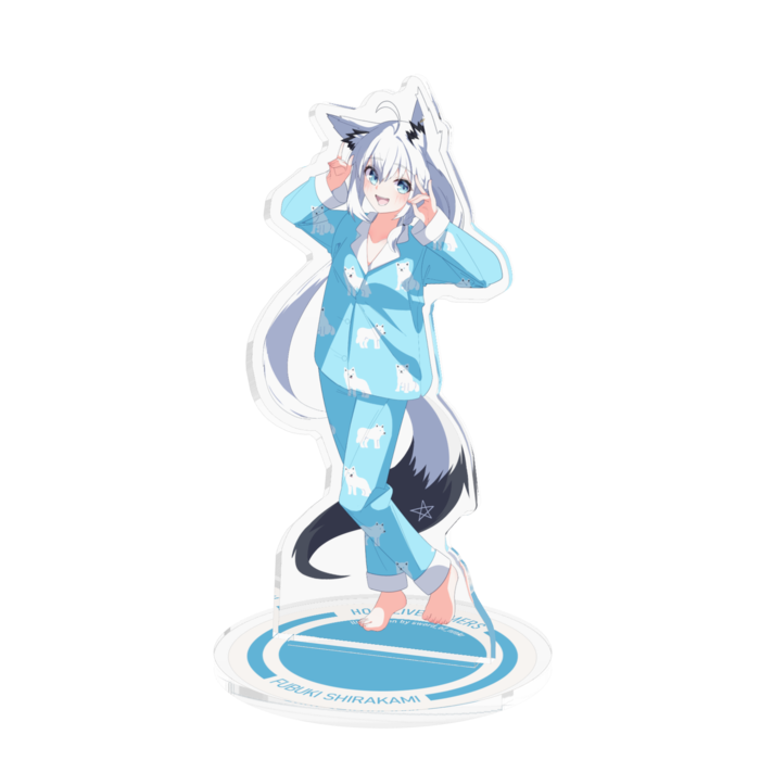白上フブキ (ver.朝までパジャマー雀) アクリルスタンド ゆ*。様 麻雀ファイトクラブsp 白上フブキ - メルカリ