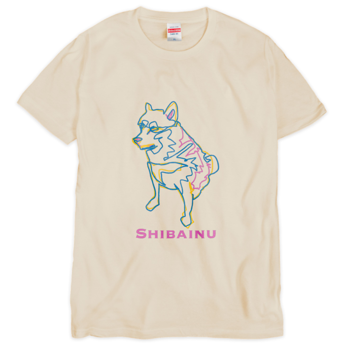 Tシャツ（シルクスクリーン印刷） - XL - 3色