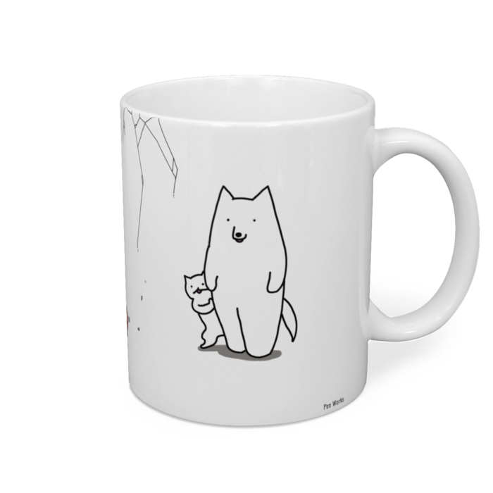 マグカップ - 直径 8 cm / 高さ 9.5 cm