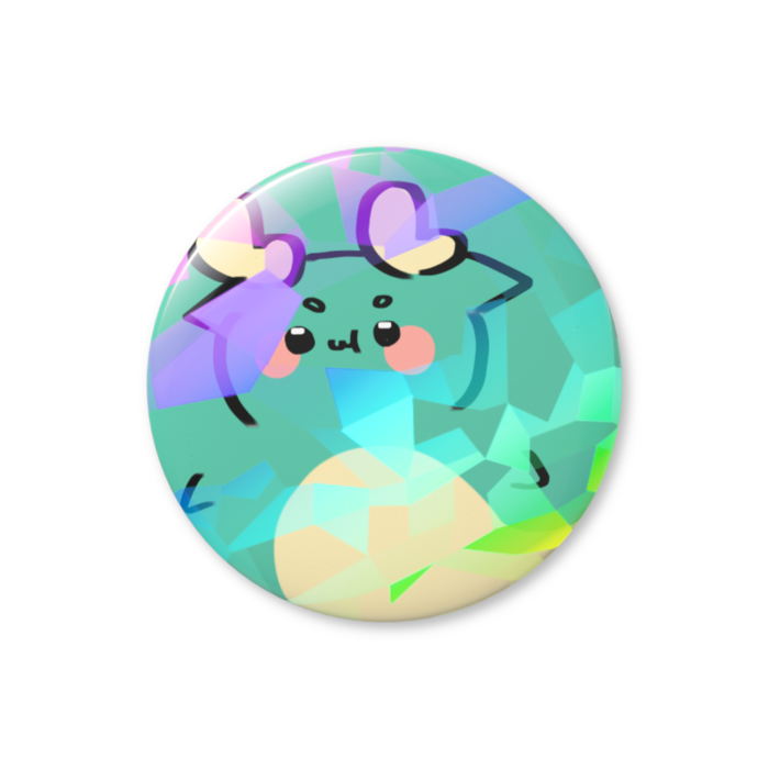 ホログラム缶バッジ - 32mm