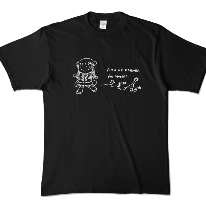 カラーTシャツ - XL - ブラック （濃色）