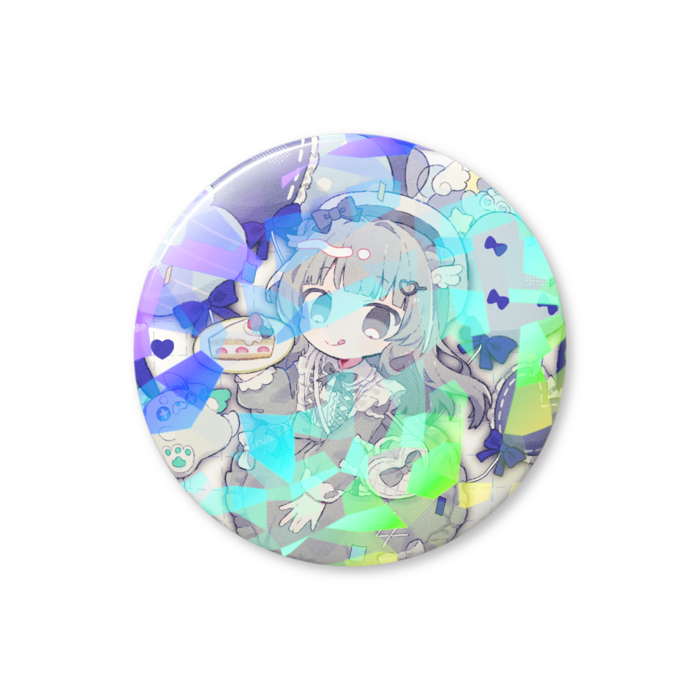 ホログラム缶バッジ - 56mm