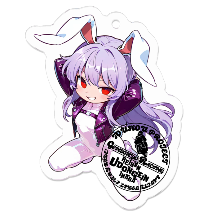 アクリルキーホルダー - 50 x 50 (mm)