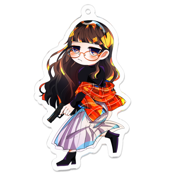 アクリルキーホルダー - 70 x 70 (mm)