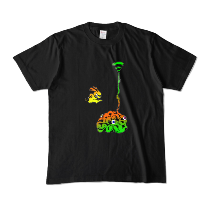 カラーTシャツ - M - ブラック (濃色)(4)