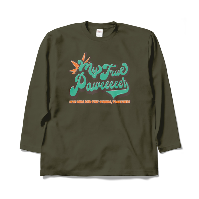 ロングスリーブTシャツ - XL - アーミーグリーン
