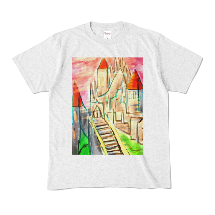 カラーTシャツ - M - アッシュ (淡色)