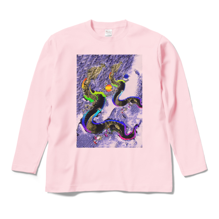 ロングスリーブTシャツ - M - ライトピンク