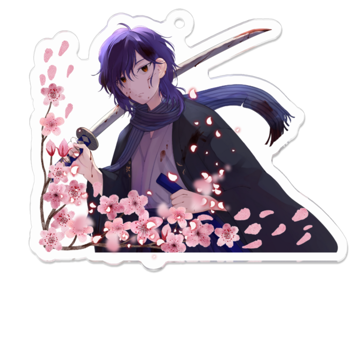 アクリルキーホルダー - 70 x 70 (mm)