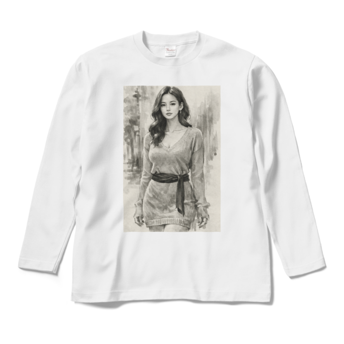 ロングスリーブTシャツ - M - ホワイト