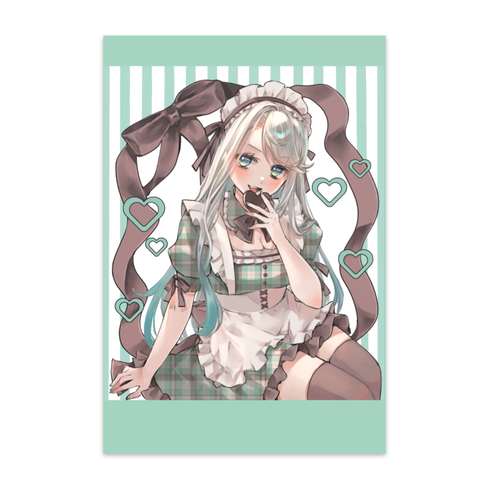 ポストカード(10枚セット) - ヴァンヌーボVGスノーホワイト195kg