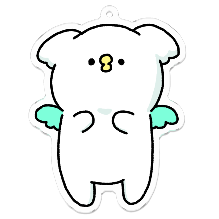 アクリルキーホルダー - 70 x 70 (mm)