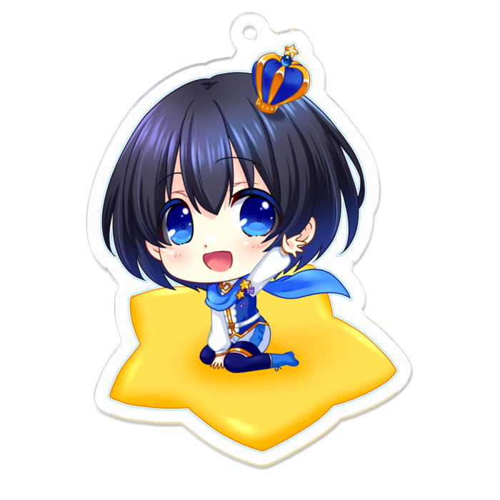 アクリルキーホルダー - 70 x 70 (mm)