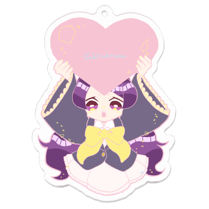 アクリルキーホルダー - 70 x 70 (mm)