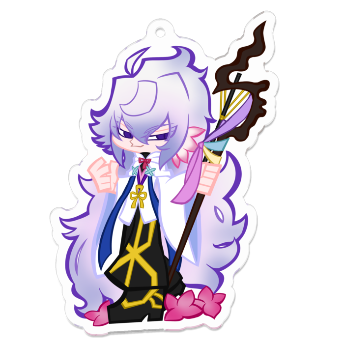 アクリルキーホルダー - 70 x 70 (mm)
