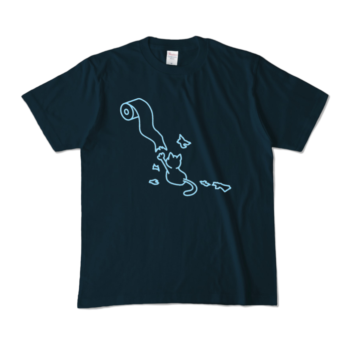 カラーTシャツ - M - ネイビー (濃色)