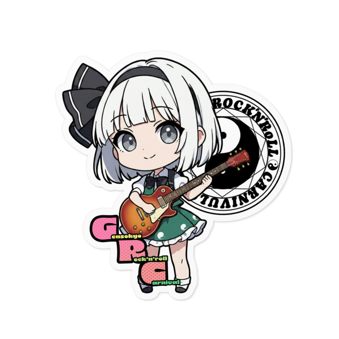 ステッカー - 100 x 100 (mm)