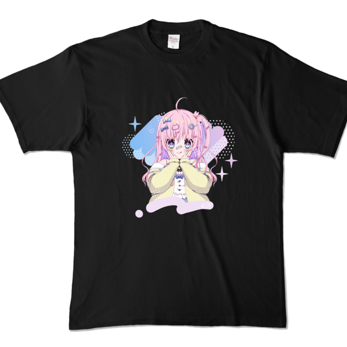 カラーTシャツ - XL - ブラック (濃色)