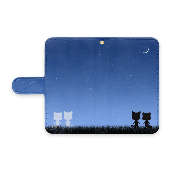手帳型Androidケース - S - ストラップ穴 あり