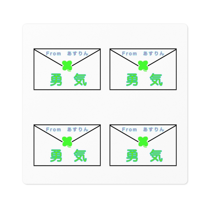 ステッカー - 100 x 100 (mm)