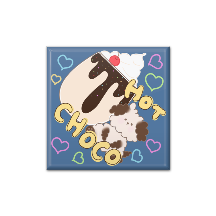 缶バッジ - 四角形40mm