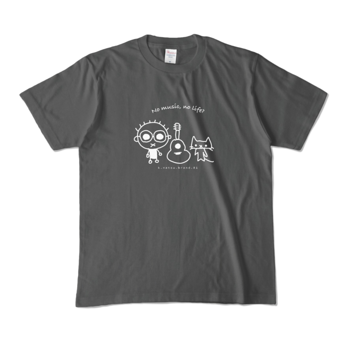 カラーTシャツ - M - チャコール (濃色)