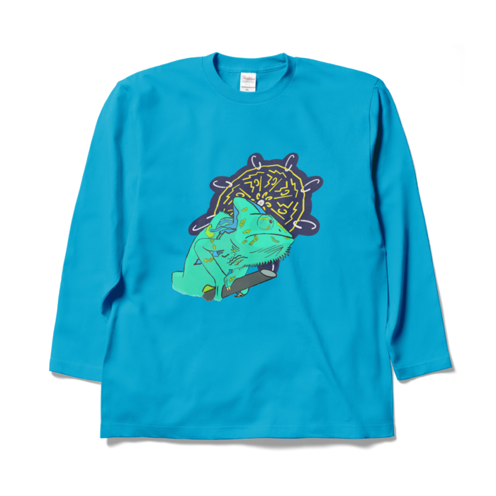 ロングスリーブTシャツ - XL - ターコイズ