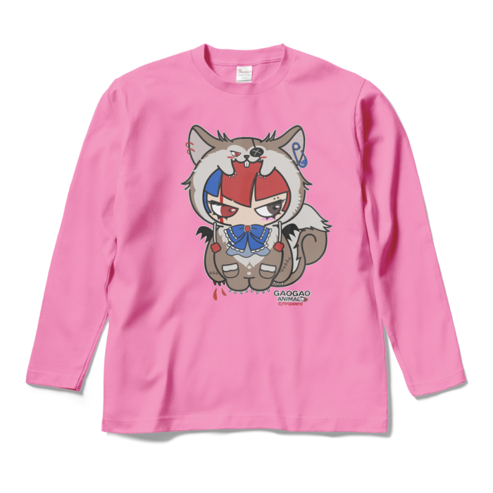 ロングスリーブTシャツ - M - ピンク