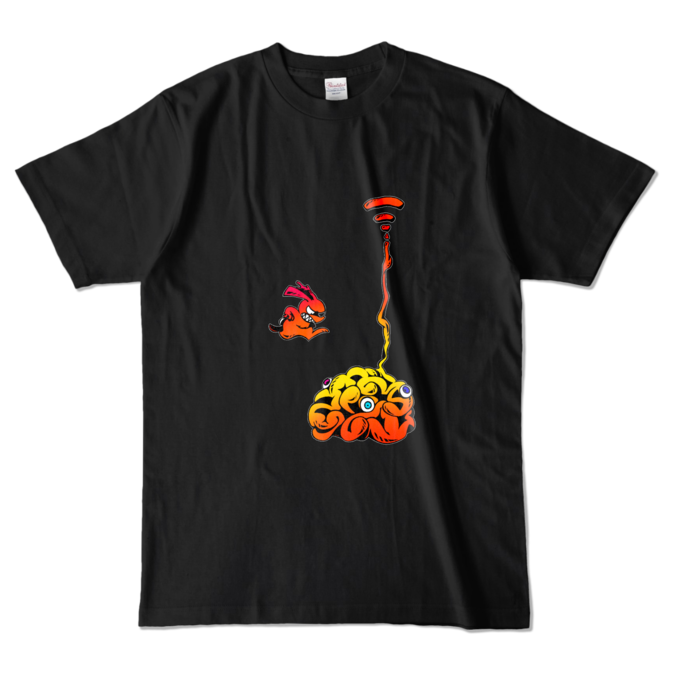 カラーTシャツ - L - ブラック (濃色)(1)