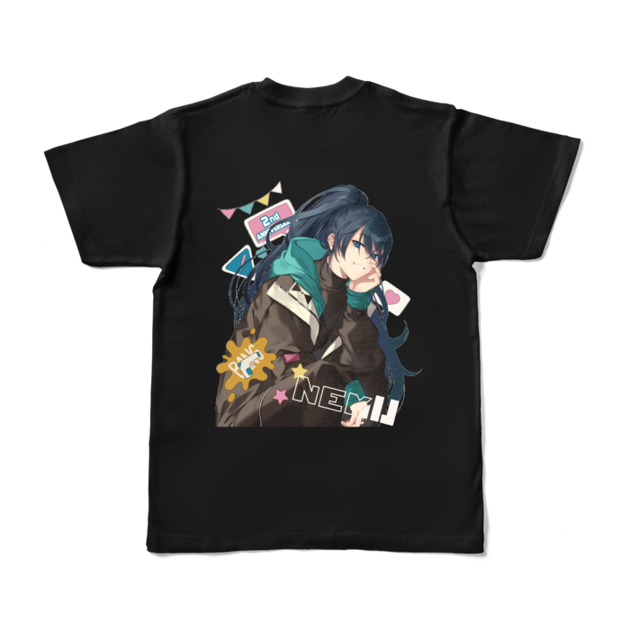 カラーTシャツ - S - ブラック (濃色)