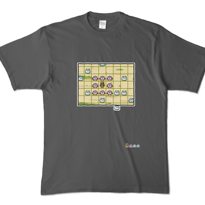 カラーTシャツ - XL - チャコール (濃色)