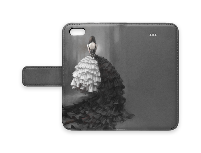 手帳型iPhoneケース - iPhone 5 / 5s / SE - ストラップ穴 なし