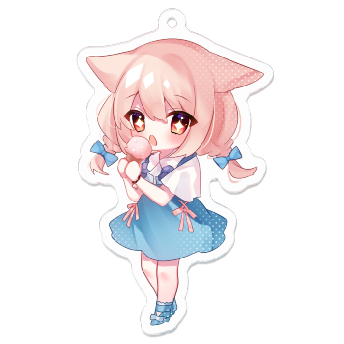 キラキラアイス - 70 x 70 (mm)