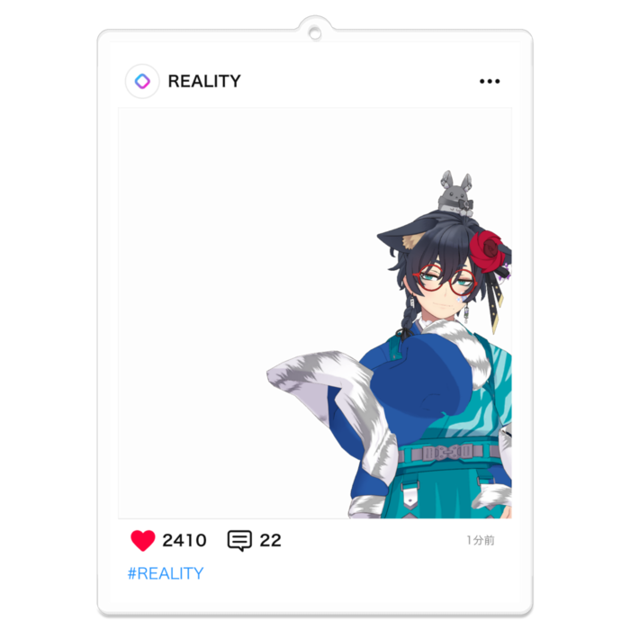 アクリルキーホルダー - 100 x 100 (mm)