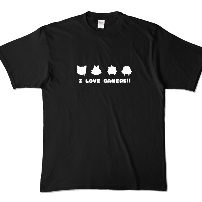 アイコンTシャツ - XL - ブラック