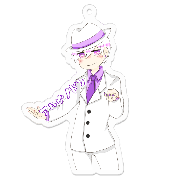 アクリルキーホルダー - 70 x 70 (mm)