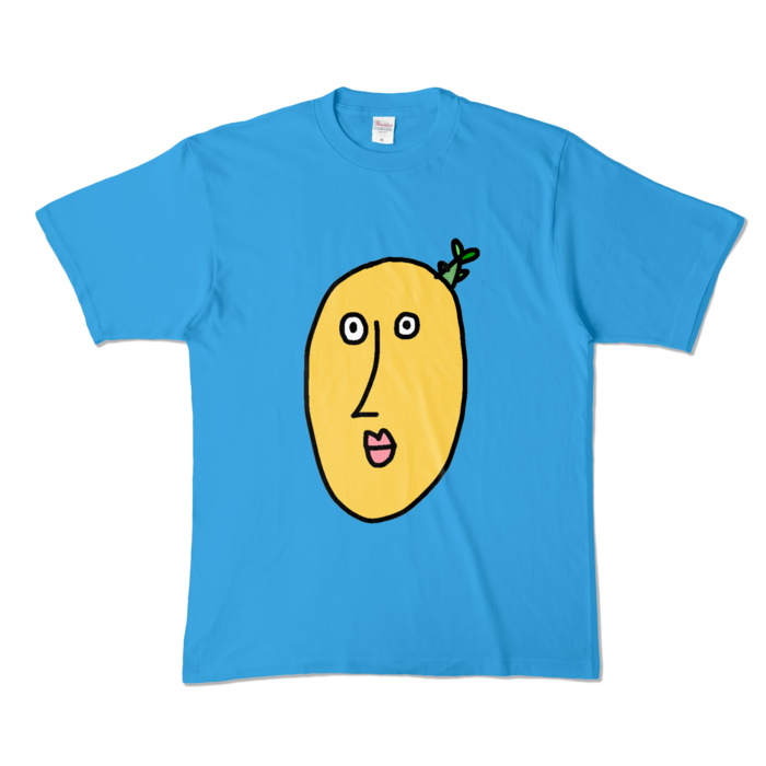 カラーTシャツ - XL - ターコイズ (濃色)