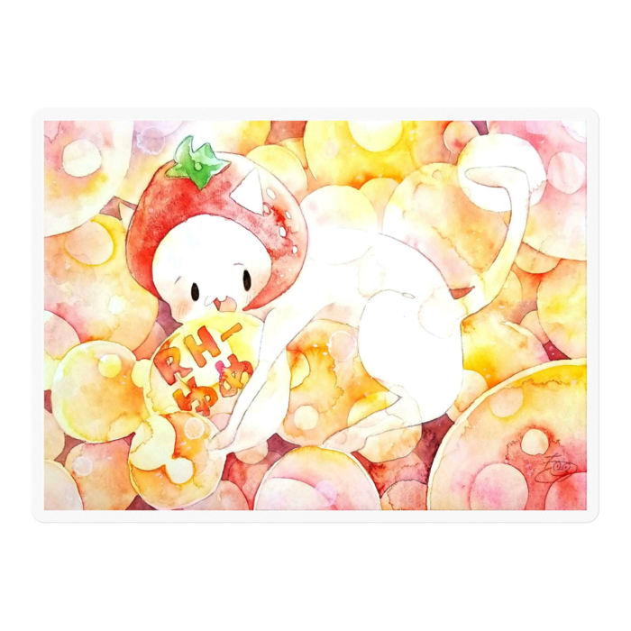 ステッカー - 100 x 100 (mm)