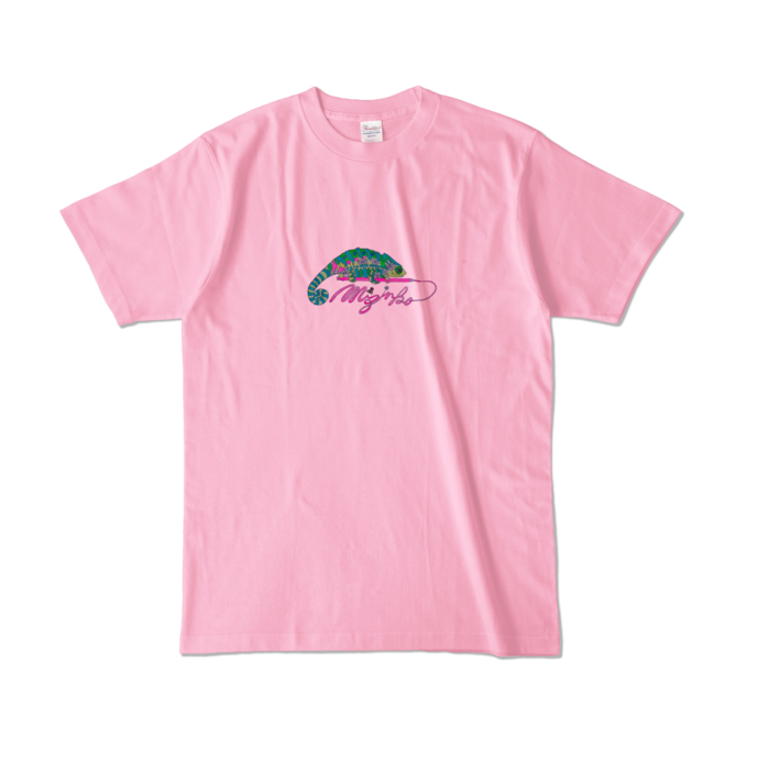 カラーTシャツ - L - ピーチ (淡色)