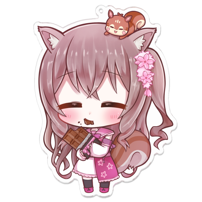 アクリルキーホルダー - 100 x 100 (mm)