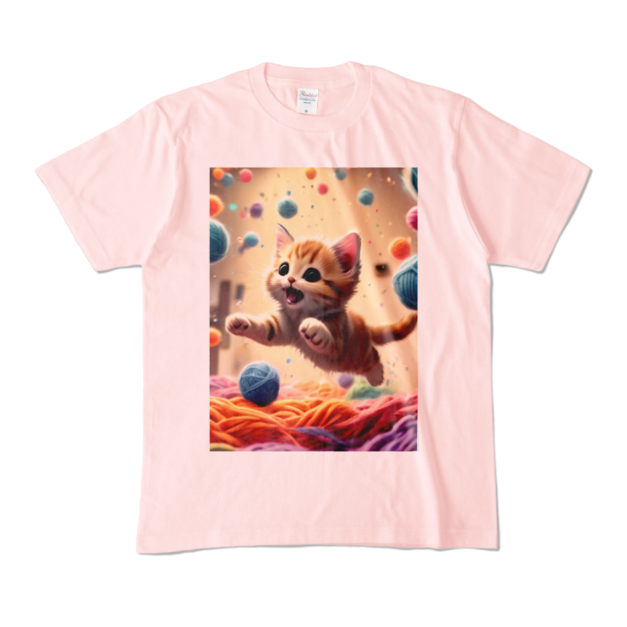 カラーTシャツ - M - ライトピンク (淡色)