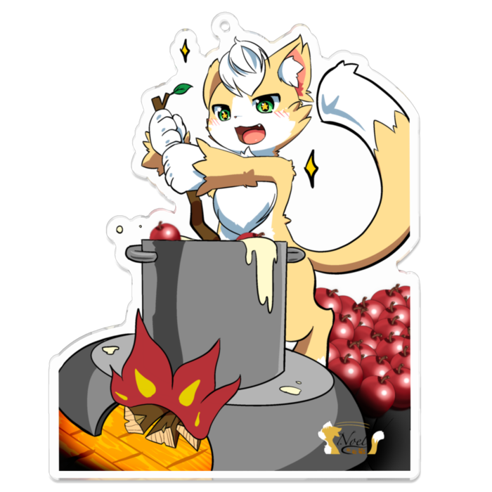 アクリルキーホルダー - 100 x 100 (mm)