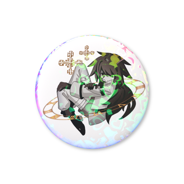 ホログラム缶バッジ - 25mm