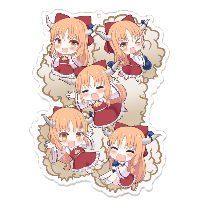 アクリルキーホルダー - 100 x 100 (mm)(2)