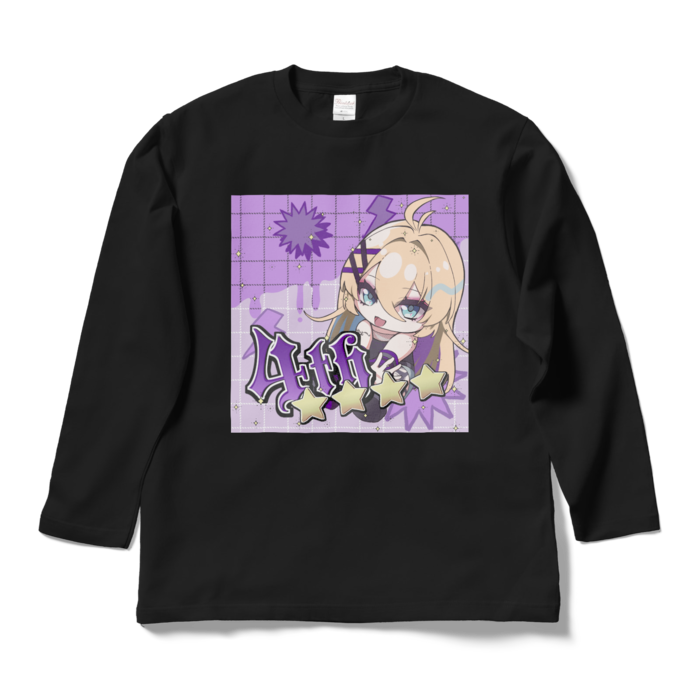 ロングスリーブTシャツ - L - ブラック