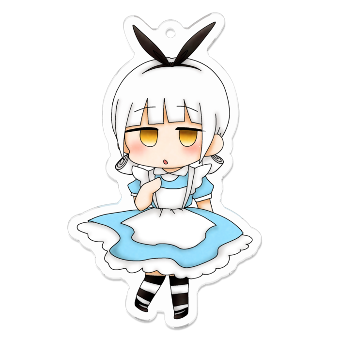 アクリルキーホルダー - 70 x 70 (mm)