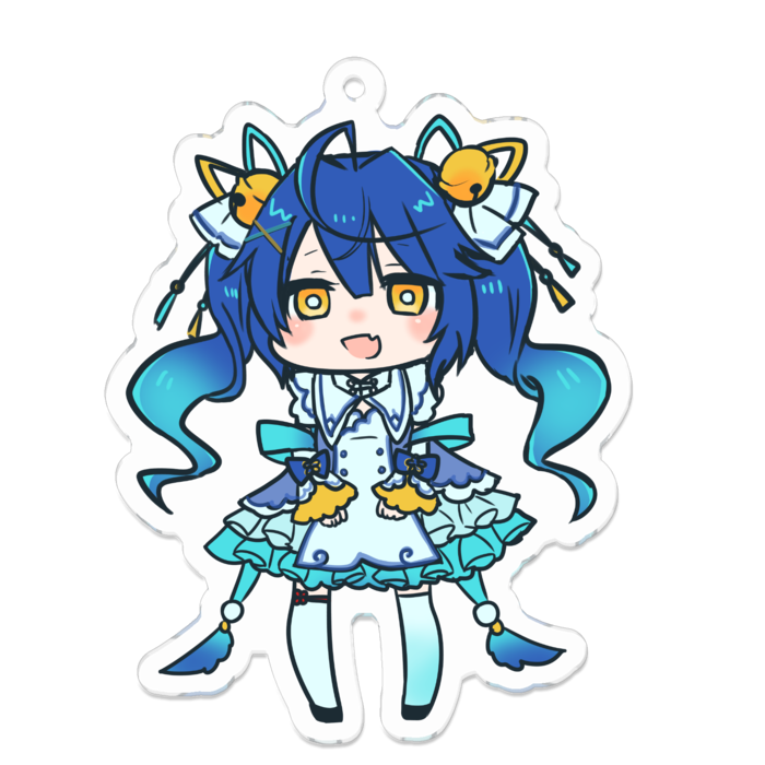 アクリルキーホルダー - 70 x 70 (mm)