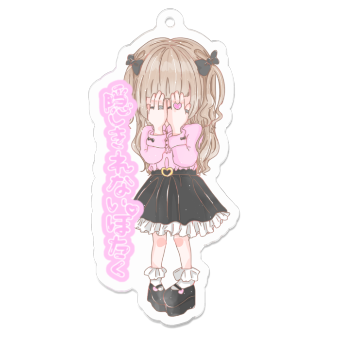 アクリルキーホルダー - 70 x 70 (mm)