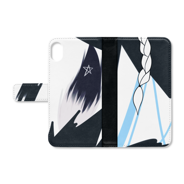 手帳型iPhoneケース - iPhone XR - ストラップ穴 なし